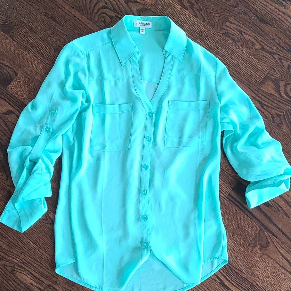 Express portofino button down tops - Picture 4 of 8